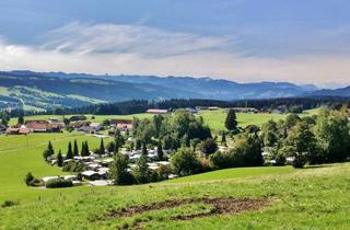Grundstück zu kaufen in 88171 Weiler, Großes Baugrundstück mit Bergblick ideal für Tiny House Anlage zwischen Lindenberg und Weiler