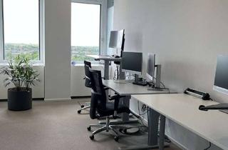 Büro zu mieten in 80637 Neuhausen-Nymphenburg, Panoramablick über München: Großes, flexibles Büro mit Lager & Einzelbüros 10.OG