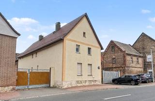 Haus kaufen in 06242 Braunsbedra, Großzügiger Drei-Seiten-Hof mit Wohnhaus, Lagergebäude und zusätzlicher Ausbaufläche in Braunsbedra