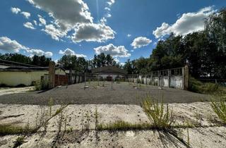 Gewerbeimmobilie kaufen in 04736 Waldheim, Gewerbeareal (ca. 7.660 m²) mit Hallen & ca. 19.000 € jährl. EEG-Vergütung + Miete