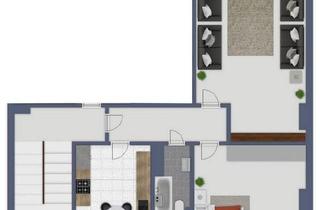 Wohnung kaufen in 67063 Ludwigshafen, Ludwigshafen am Rhein - Kapitalanlage PROVISIONSFREI 85qm Wohnung in Ludwigshafen