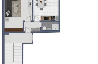 Wohnung kaufen in 67063 Ludwigshafen, Ludwigshafen am Rhein - Kapitalanlage PROVISIONSFREI 45qm Wohnung in Ludwigshafen
