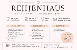 Reihenhaus kaufen in 15926 Luckau, Luckau - Reihenhaus in ruhiger Lage von Luckau zu verkaufen