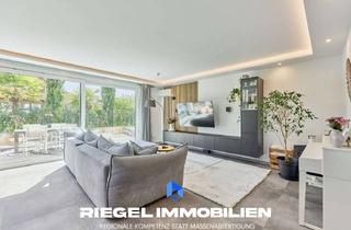 Wohnung kaufen in 67354 Römerberg, Sie hier? Wir auch! Stilvolle barrierefreie Erdgeschosswohnung (Bj. 2020) mit Terrasse und Garten