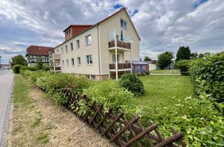Wohnung kaufen in 99947 Bad Langensalza, Altersgerechte, sehr gepflegte 3-Zimmer-Eigentumswohnung mit bodengleicher Dusche, Balkon und Garage