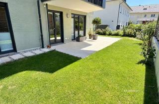 Wohnung kaufen in 83278 Traunstein, Moderne 3,5-Zimmer-Gartenwohnung zentrumsnah in Traunstein - Süd-West-Ausrichtung,2 TG-Stellplätze