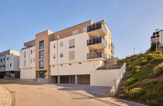 Wohnung kaufen in 71554 Weissach, Neubau statt Treppen. Barrierefrei erreichbare Wohnung mit Terrasse und Garten