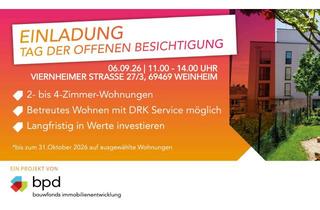 Wohnung kaufen in Viernheimer Straße 27, 69469 Weinheim, Großzügige 5-Zi-Maisonettewohnung mit Dachterrasse - WE227