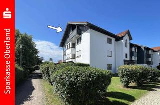 Wohnung kaufen in 86956 Schongau, Lichtdurchflutete 2 Zimmer Dachgeschosswohnung in begehrter Wohnlage – Ihr neues Wohlfühl Zuhause!