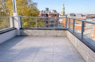 Penthouse mieten in 44135 Dortmund, Attika Penthouse Jugendstil Maisonette Atelier 100 qm mit Dachterrasse und Panoramablick