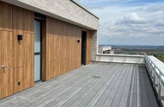 Penthouse mieten in Jahnstraße, 71229 Leonberg, NEUBAU PENTHOUSE in Leonberg mit 60m² Dachterrasse , 3 Zi. /EBK/2 TG-Stellplätze