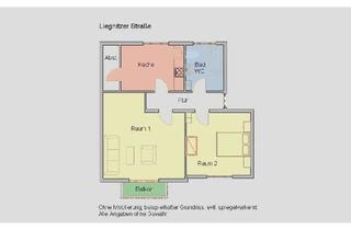 Wohnung mieten in Liegnitzer Str. 31 a, 51702 Bergneustadt, Großzügige 2-Raum-Wohnung mit Balkon
