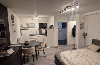 Wohnung mieten in 64546 Mörfelden-Walldorf, Voll möblierte 1-Zimmer-Wohnung mit Terrasse, priv. Garten & 2 Stellplätzen in Mörfelden-Walldorf