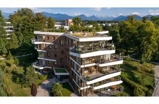 Penthouse mieten in 83059 Kolbermoor, Penthouse Wohnung in Y-Haus im Spinnereipark: Klimatisiert / Teilmöbliert / Aufzug direkt in Whg.