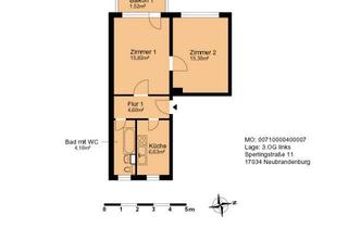 Wohnung mieten in Sperlingstraße 11, 17034 Neubrandenburg, Wir renovieren - Ihr Einzug zum 31.08.2026