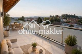 Penthouse kaufen in Pfarrstr. 15, 94051 Hauzenberg, Exklusives Penthouse mit Weitblick - Wohnen über den Dächern von Hauzenberg