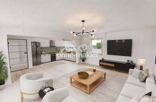 Loft kaufen in 61231 Bad Nauheim, Erstbezug nach umfassender Sanierung: 101 m² Designwohnung mit großzügigem Wohnloft