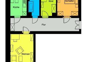Wohnung mieten in 01307 Dresden, Eindrucksvolle Wohnung mit Balkon, Tageslichtbad mit Wanne!