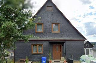 Einfamilienhaus kaufen in 07349 Lehesten, Einfamilienhaus mit sehr großem Grundstück sofort beziehbar