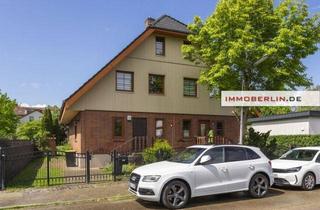 Doppelhaushälfte kaufen in 12305 Berlin, IMMOBERLIN.DE - Fabelhaftes Haus mit Westterrasse & Gartenidylle in familienfreundlicher Lage