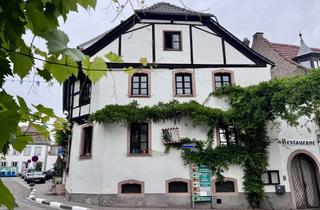 Gewerbeimmobilie kaufen in 67157 Wachenheim, Historisches Fachwerk-Ensemble mit Gastronomie, Betreiberwohnung und Terrasse im Herzen von Wachenhe