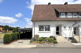 Haus kaufen in 48565 Steinfurt, Gepflegtes Reihenendhaus in Randlage von Borghorst mit Keller und Carport