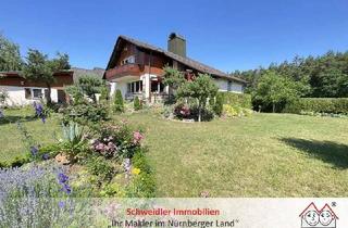 Einfamilienhaus kaufen in 91207 Lauf, XXL-Traumgarten in Lauf-Rudolfshof! Einfamilienhaus mit Garage und energetischen Modernisierungen