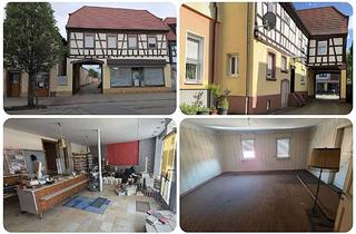 Haus kaufen in 76761 Rülzheim, Sanierungsbedürftiges Fachwerkhaus mit gutem Raumangebot im Ortszentrum von Rülzheim