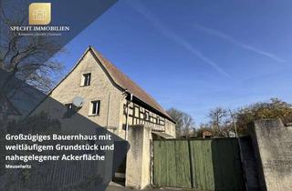 Bauernhaus kaufen in 04610 Meuselwitz, Großzügiges Bauernhaus mit weitläufigem Grundstück und nahegelegener Ackerfläche