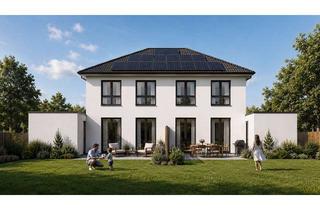 Doppelhaushälfte kaufen in Ferdinandstraße 25, 33649 Quelle, PROVIONSFREI: Zwei Doppelhaushälften, Energieeffizienter Neubau, KfW40, Massivbauweise & PV-Anlage