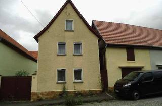 Einfamilienhaus kaufen in 06542 Holdenstedt, Einfamilienhaus mit Nebengelass und Garage in 06542 Allstedt/ OT Holdenstedt