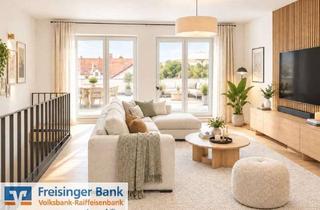 Haus mieten in 85399 Hallbergmoos, Modernes Reihenmittelhaus im Erstbezug – außergewöhnliches Wohnen auf drei Ebenen
