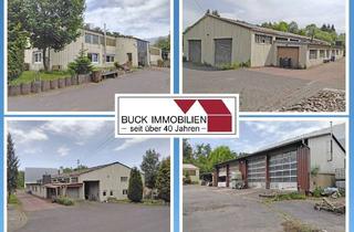 Gewerbeimmobilie kaufen in 56472 Lautzenbrücken, Großzügige Lager- und Produktionshallen auf 8.416 m² Areal mit vielfältigen Nutzungsmöglichkeiten
