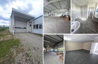 Büro zu mieten in 99444 Blankenhain, Produktions-/Warmlagerhalle mit Büro & Sozialtrakt + zusätzl. Freifläche möglich