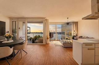 Immobilie mieten in 20457 HafenCity, Exklusive möblierte 3-Zimmer-Wohnung am Wasser mit direktem Elb- & Elphi-Blick