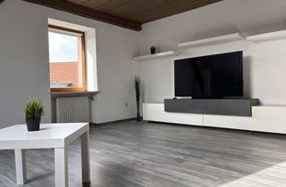 Immobilie mieten in 79689 Maulburg, Volleingerichtete, helle 3 Zimmer Dachgeschosswohnung