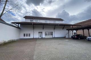 Gewerbeimmobilie mieten in 36088 Hünfeld, Gewerbehalle als Warmhalle auf 306 m² mit 14 Stellplätzen im Herzen von Hünfeld zu vermieten