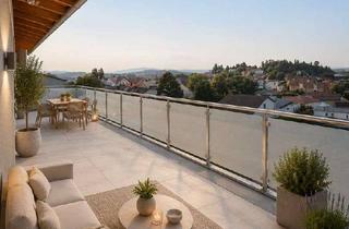 Penthouse kaufen in Pfarrstr. 15, 94051 Hauzenberg, Im Herzen von Hauzenberg - Exklusives Penthouse mit Weitblick & flexibler Nutzungsmöglichkeit