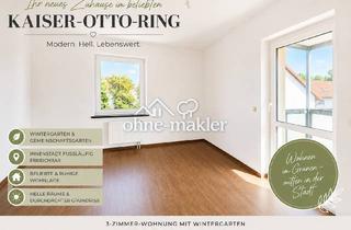 Wohnung mieten in 39106 Magdeburg, Stilvolle 3-Zimmer-Wohnung mit Wintergarten - Kaiser-Otto-Ring