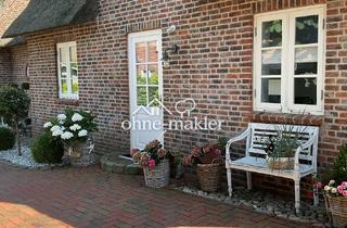 Einfamilienhaus kaufen in 25826 Sankt Peter-Ording, PROVISIONSFREI: Reetdachhaus in Sankt Peter-Ording, Top-Zustand