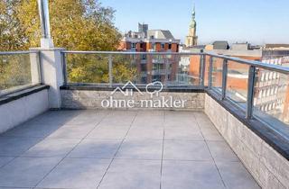Penthouse mieten in 44135 Dortmund, Attika Penthouse Jugendstil Maisonette Atelier 100 qm mit Dachterrasse und Panoramablick