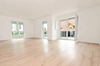 Wohnung mieten in 86551 Aichach, Wunderschöne 3-Zi.-WHG, 2 Bäder, KfW55 , großer Balkon, hochwertige Ausstattung. Baujahr 2024