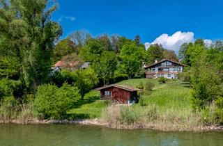 Haus kaufen in 82229 Seefeld, Pilsensee: Seeufer-Baugrund mit Altbestand