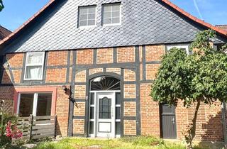 Bauernhaus kaufen in Hauptstraße 38, 31848 Bad Münder, Fachwerk-Bauernhaus, 200 m² Wohnfl. m. Einliegerwhg, modernisiert, kleiner Garten!
