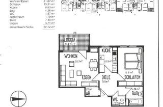 Wohnung kaufen in Max-Winterhalter-Ring 39, 68307 Mannheim, Frisch renovierte 2-Zimmer-Eigentumswohnung mit Wintergarten, Tiefgarage und Blick ins Grüne – Privatverkauf ohne Maklerprovision