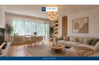 Wohnung kaufen in 60437 Frankfurt, Vermietete Hochparterrewohnung mit Loggia