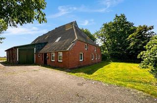 Bauernhaus kaufen in 25709 Kronprinzenkoog, Charmantes Bauernhaus mit großem Grundstück und vielfältigen Nutzungsmöglichkeiten in Kronprinzenkoog