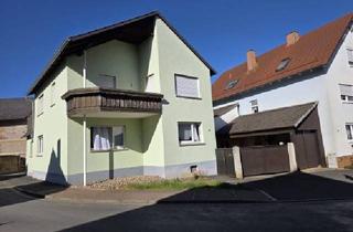 Einfamilienhaus kaufen in 97490 Poppenhausen, Poppenhausen - Einfamilienhaus mit Halle in 97490 Poppenhausen-Kützberg, 9 km von Schwweinfurt (ID 10667)