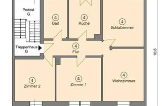 Wohnung kaufen in 78224 Singen, Singen (Hohentwiel) - Renovierte 4 Zimmer Wohnung