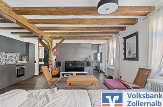 Wohnung kaufen in 72336 Balingen, Innenstadtwohnung mit Fachwerkflair-provisionsfrei
